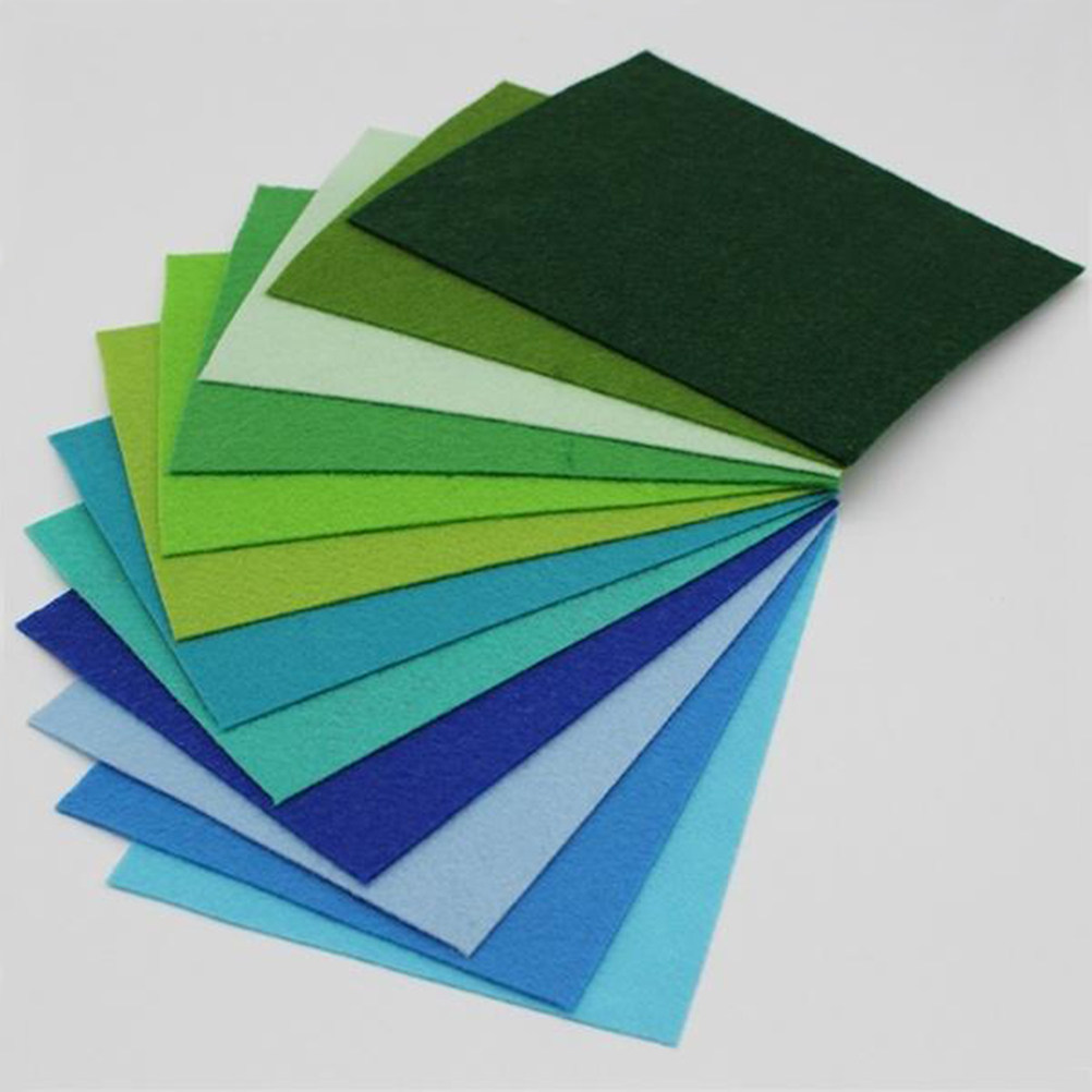 Sewing Thread In Textile - 40pcs Multi-Color Non-Woven Felt Sheets 15x10cm,