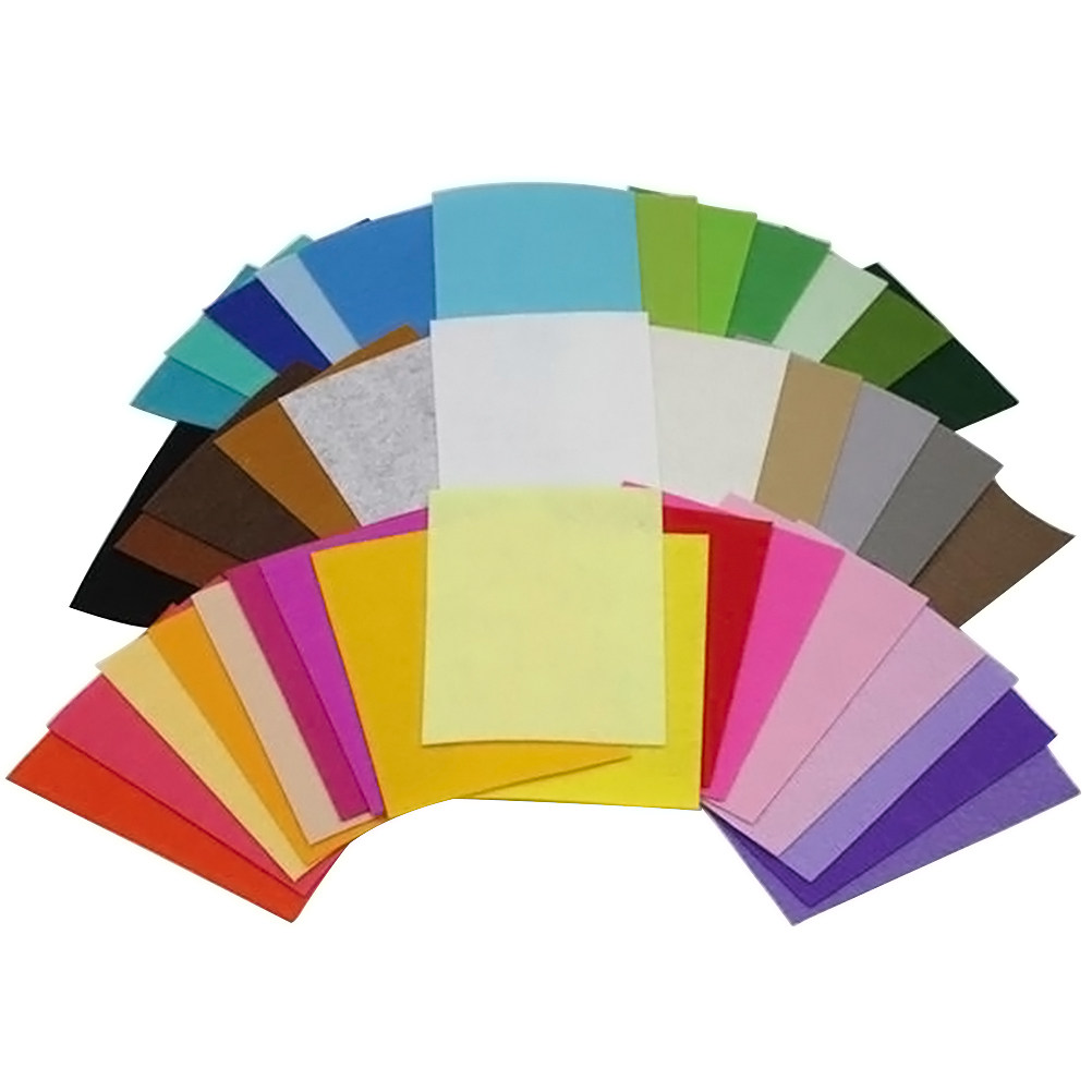 40pcs Multi-Color Non-Woven Fe - Sewing Thread In Textile 评论和价格