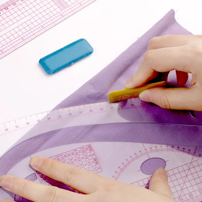 6PCS French Curve Ruler Soft P - Sewing Gauge Ruler 评论和价格