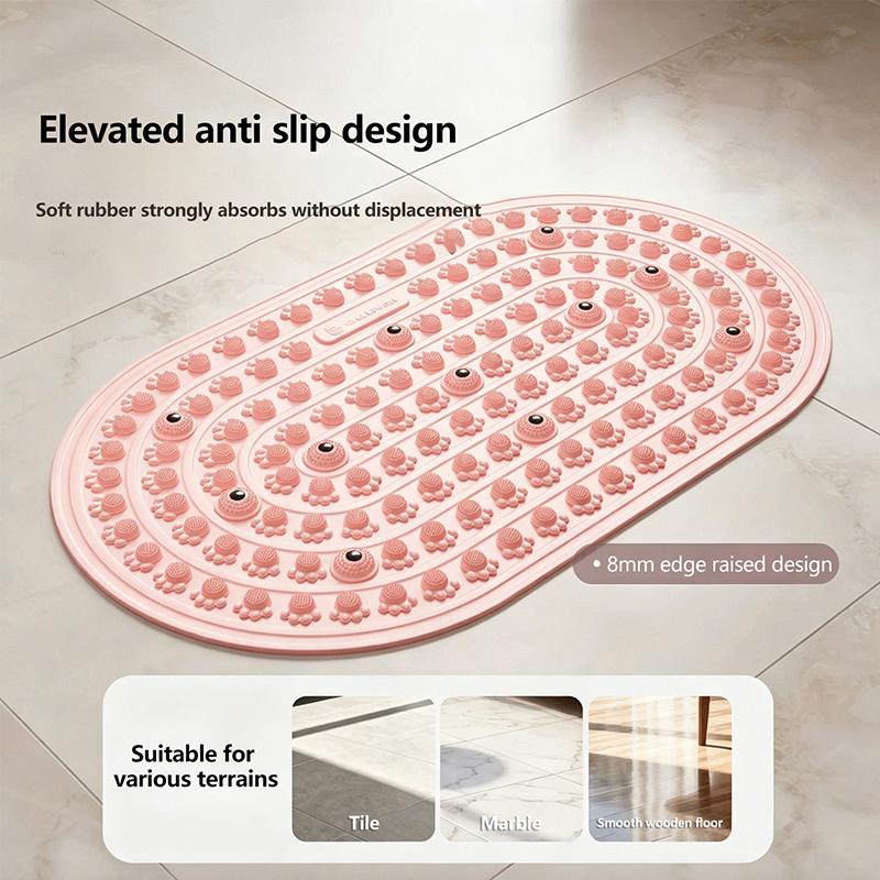 TPE Foot Massage Mat Acupressu - Gripper Foot Walking 评论和价格